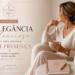 Capítulo 6 – A elegância silenciosa de uma mulher com presença. Mulher sentada num ambiente tranquilo, transmitindo serenidade, elegância e confiança.