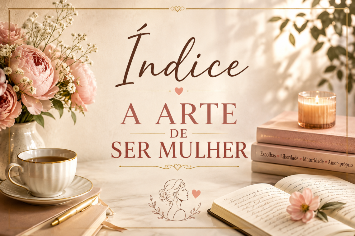 Índice 4 Índice da série A Arte de Ser Mulher – Dona Detalhe